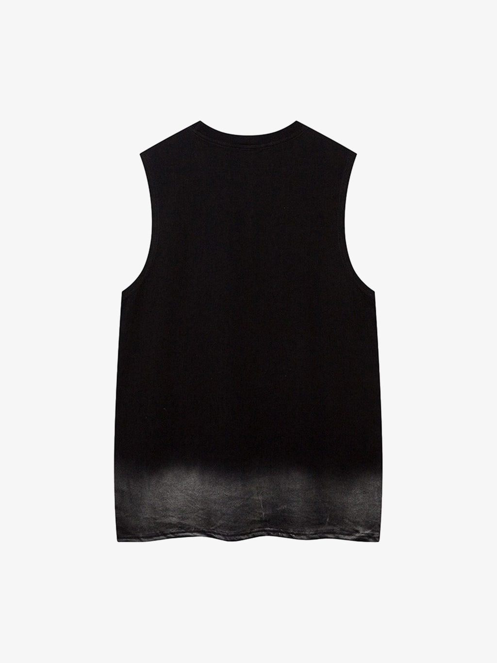 Street Necklace Graffiti Spray-Painted Vest