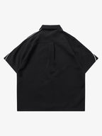 Theprecipice Star Zipper Design Shirt -1575