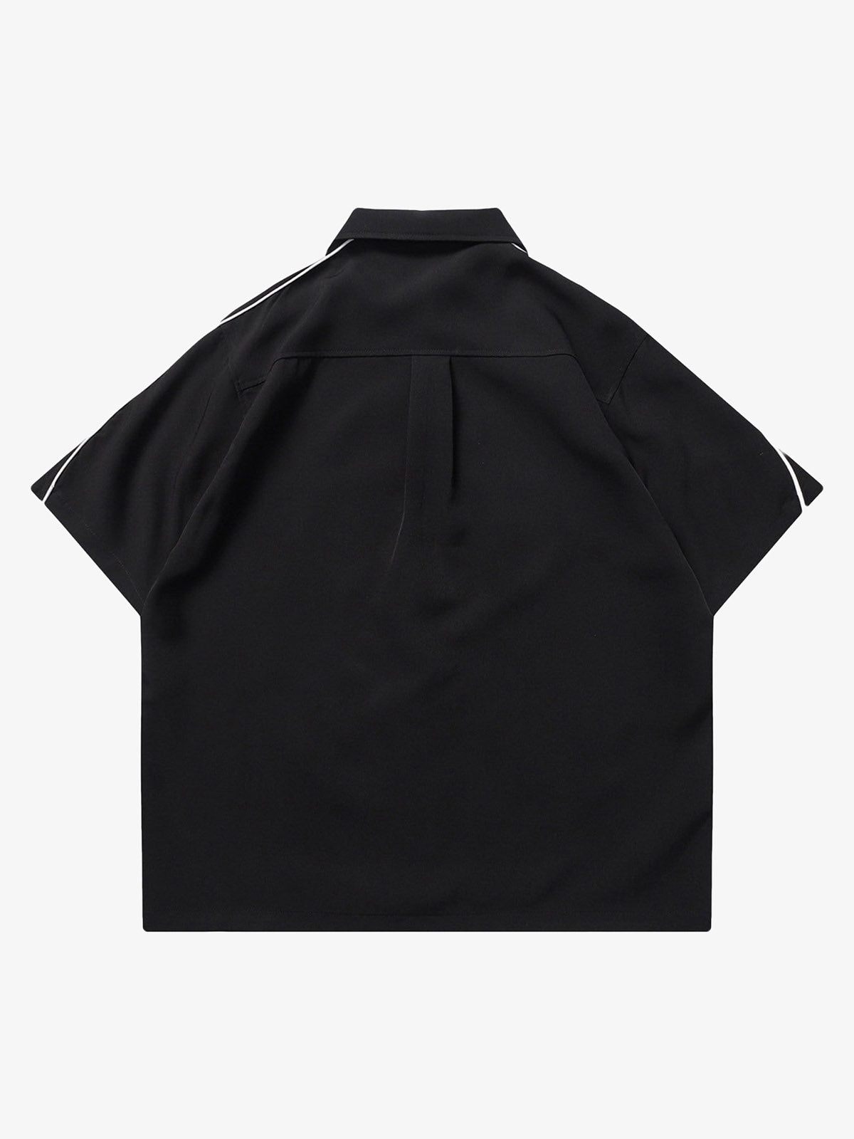 Theprecipice Star Zipper Design Shirt -1575