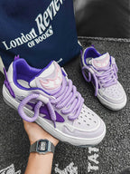 Theprecipice Niche Retro Couple Board Shoes