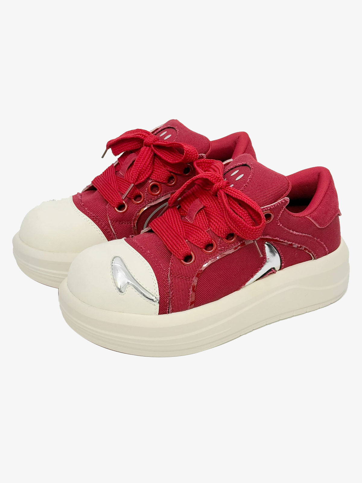 Street Deconstructed Split Whisker Sneakers