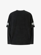 Theprecipice High Street Hip-hop Patchwork Long-sleeved T-shirt - 2269