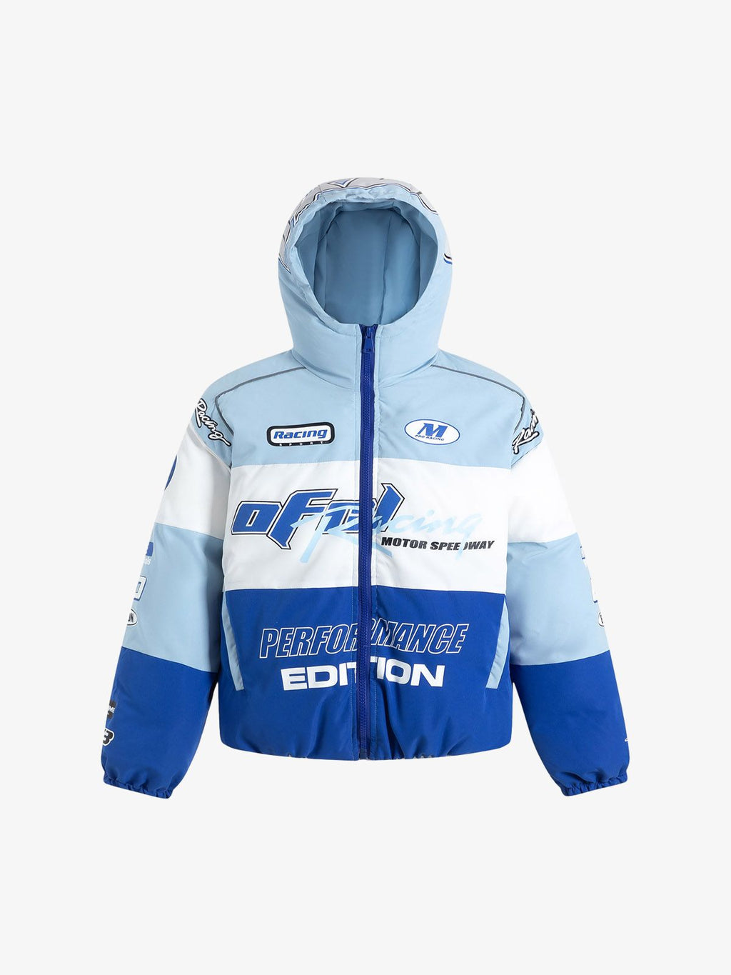 Theprecipice Motorcycle Racing Puffer Jacket