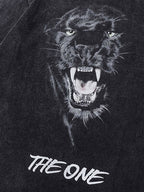 Theprecipice Black Panther Print T-shirt