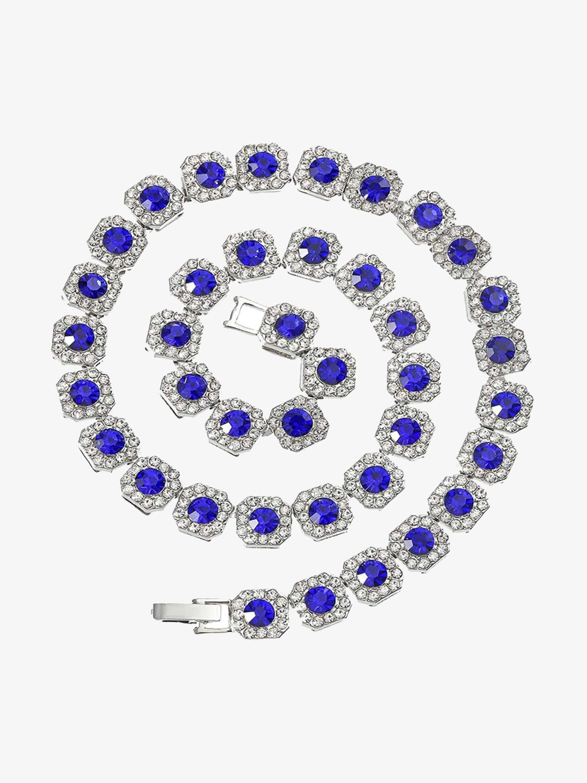 Theprecipice Round Diamond Cuban Necklace