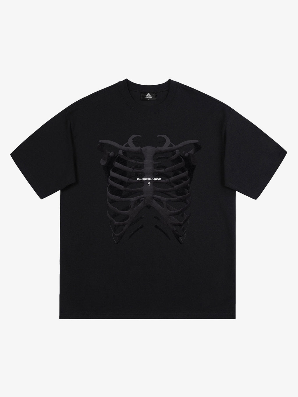 Theprecipice Skull Print T-shirt