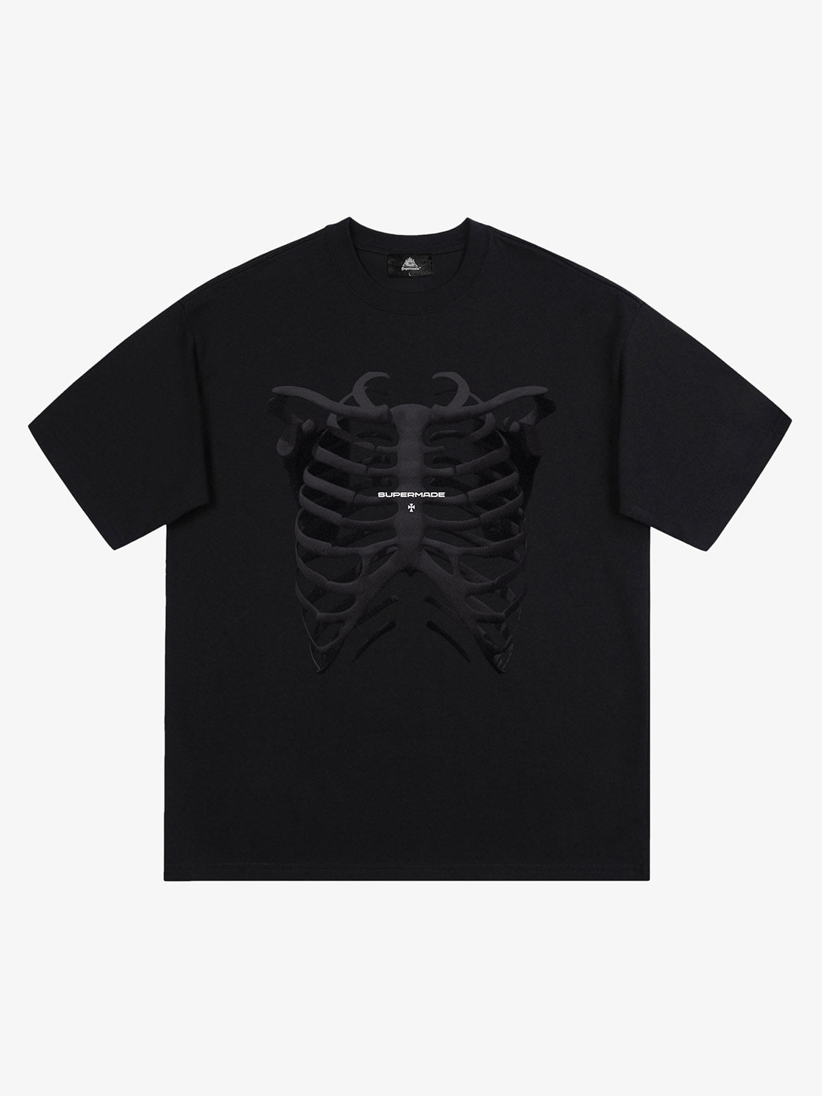 Theprecipice Skull Print T-shirt