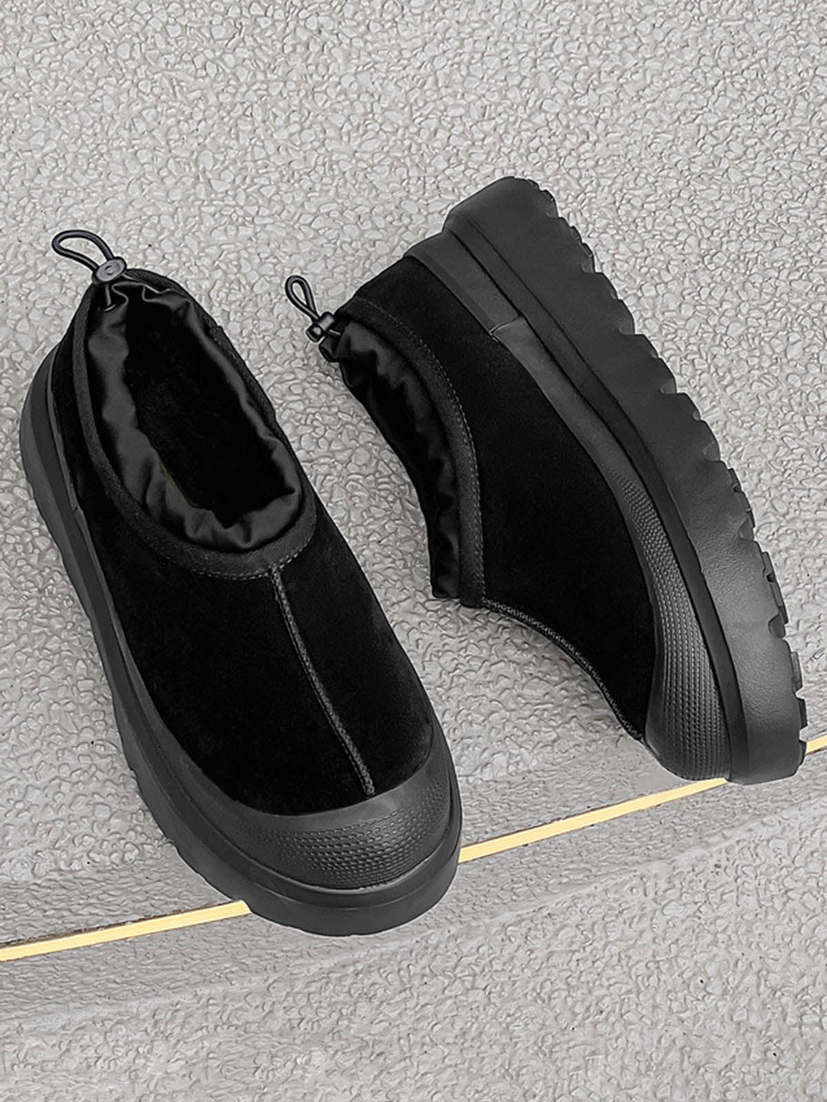 Theprecipice Thick-soled Fleece Fur Snow Boots