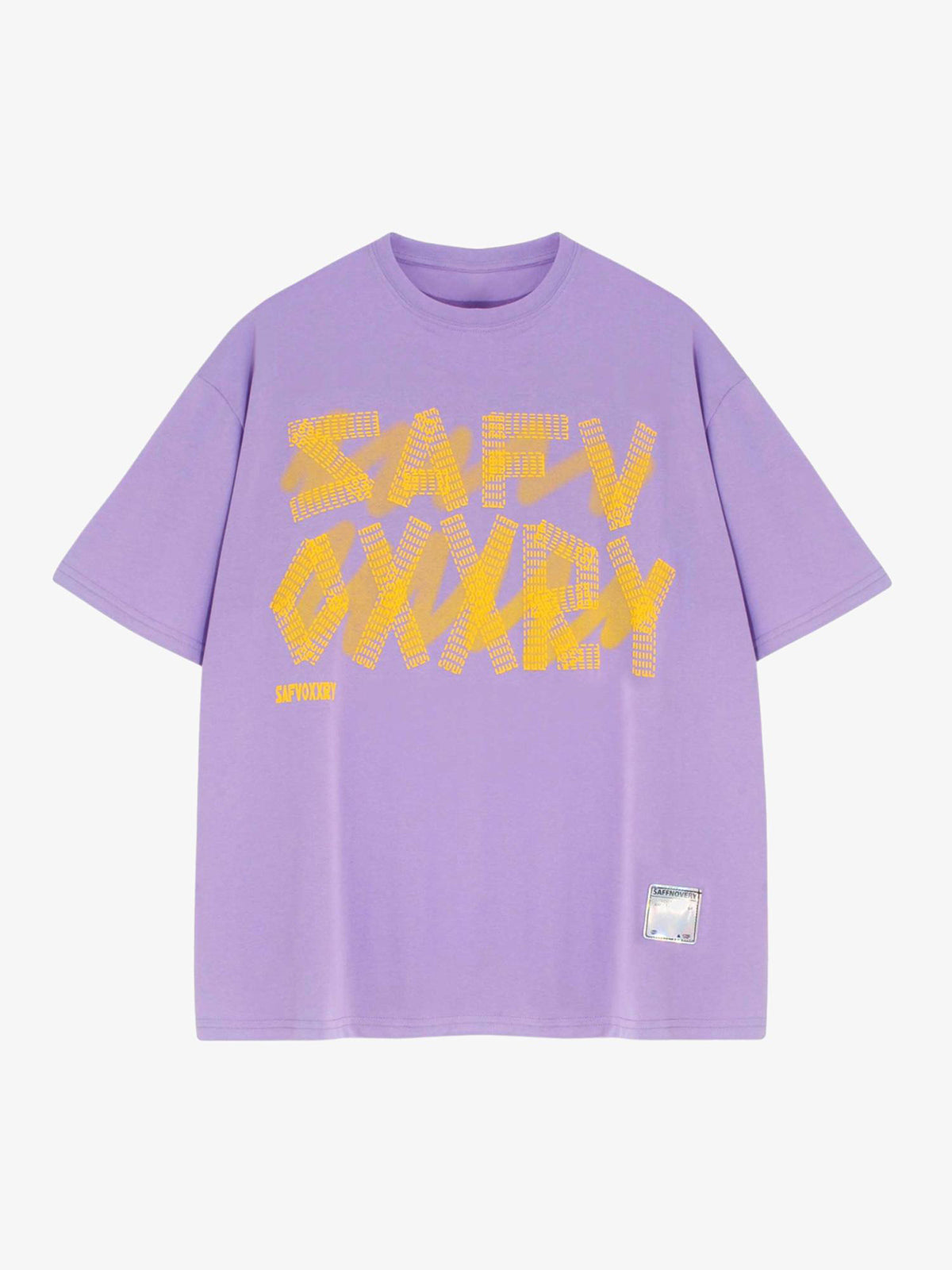 Theprecipice Creative Alphabet Printed T-Shirt