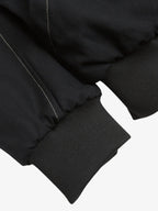 Faux Fur Lined Zip Up Winter Hooded Bomber Jacket - 2560