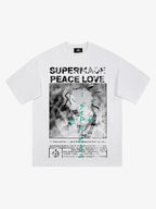 Theprecipice Gangsta Rapper Oversize Graphic T-shirt  - 1990