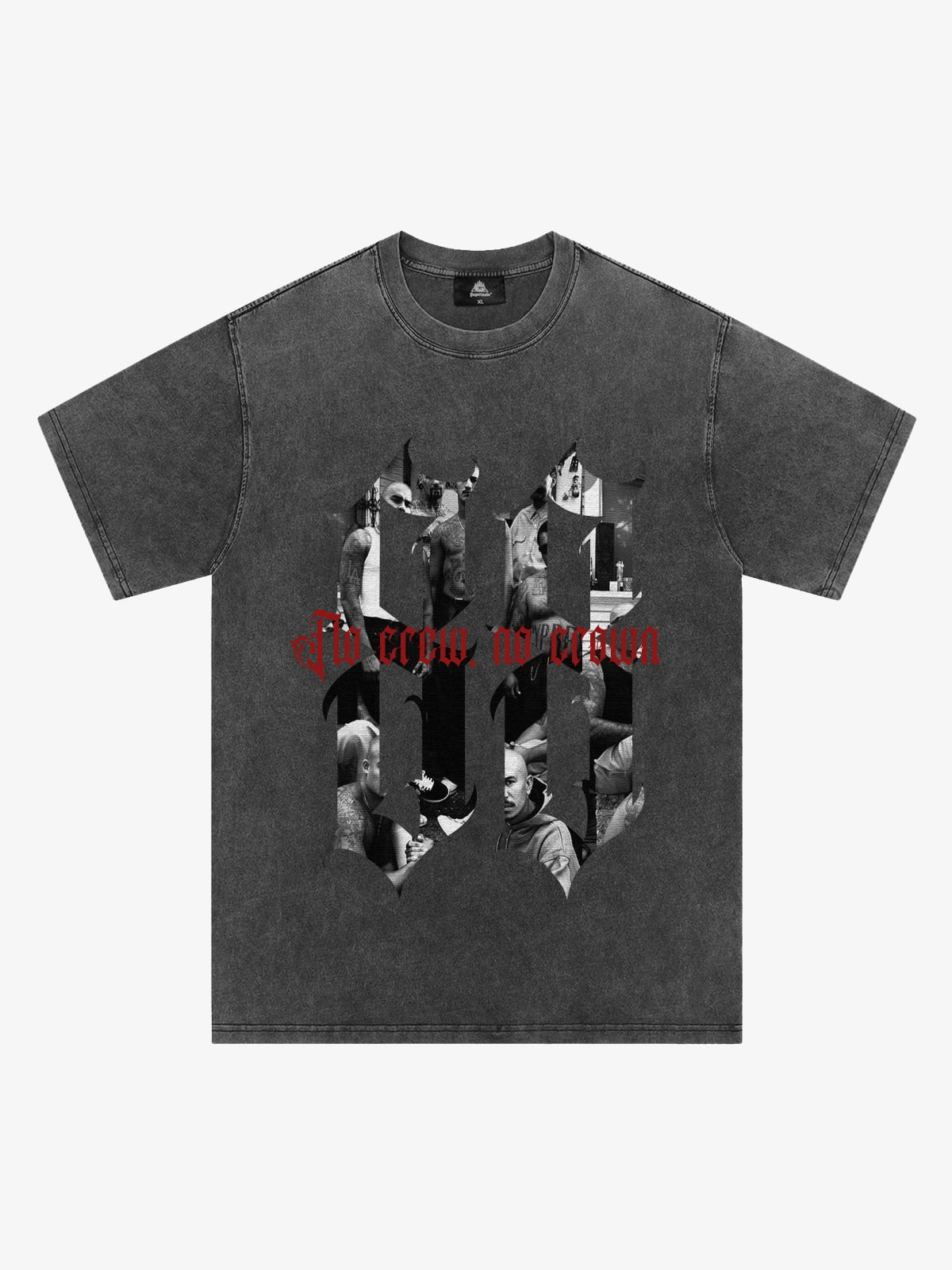 Original Photograph Letter Oversized Graphic T-Shirt