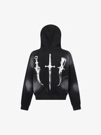 precipice × Mortemartt Graphic Hooded Jacket- 2279