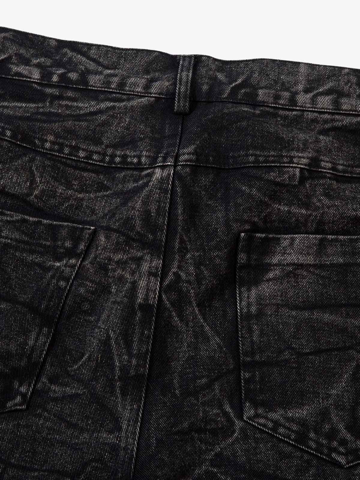 Theprecipice High Street Hip-hop Distressed Washed Jeans - 2185
