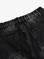 Street Stripe Paneled Work Jeans
