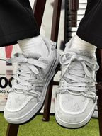 Theprecipice Retro Denim Sneakers - 2234