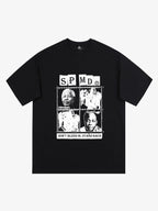 Original Street Protrait Graphic Print T-Shirt