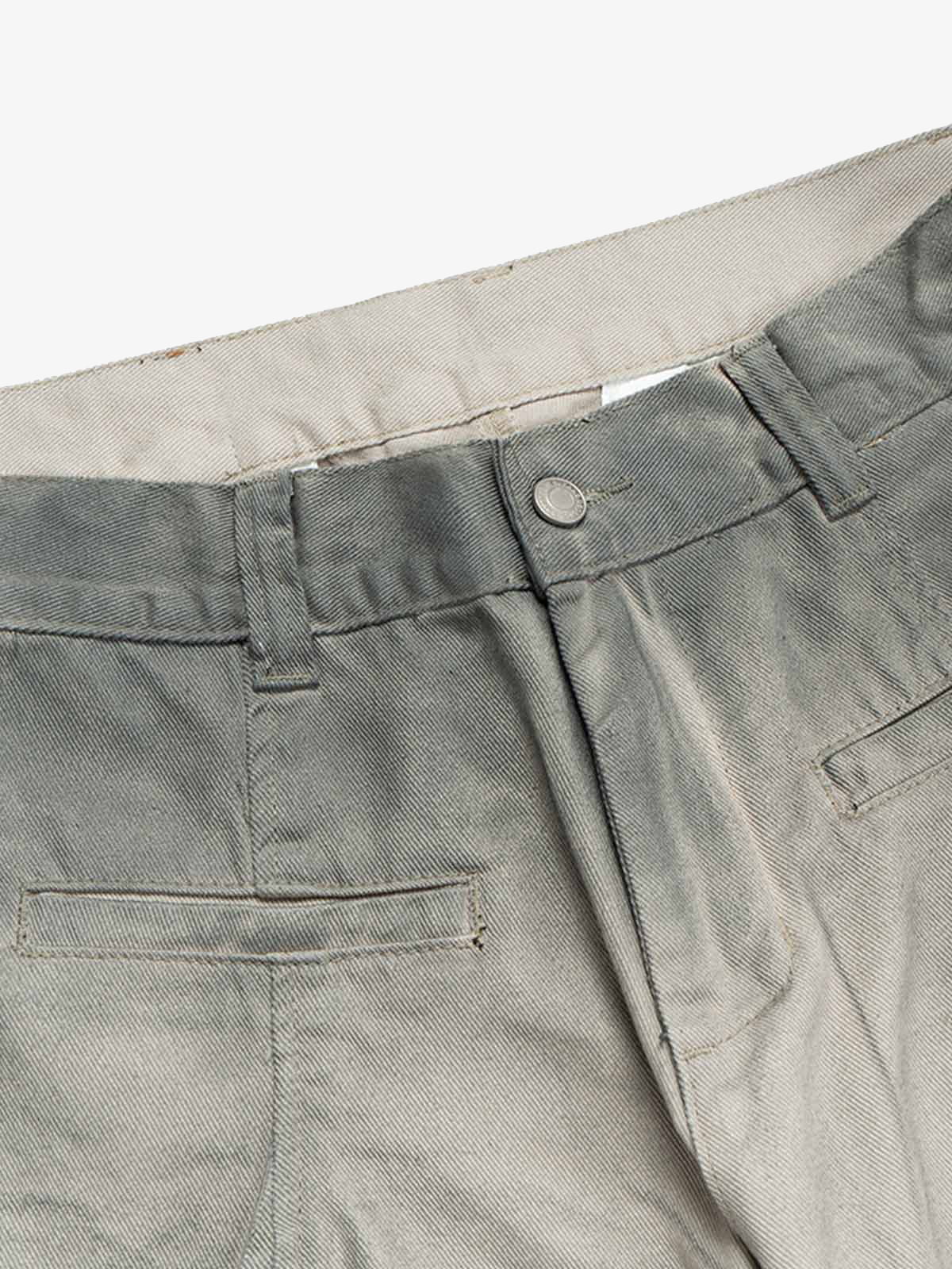 Retro Dirty Dye Baggy Pants - 2468