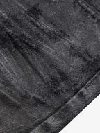Retro Hand-Brushed Glitter Flare Jeans