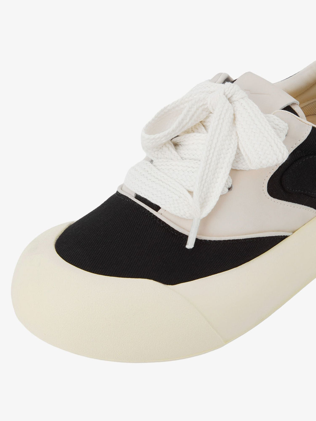 Theprecipice Chunky Round-Toe Color-Block Rap Sneakers