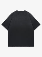 Distressed Digital Print T-shirt