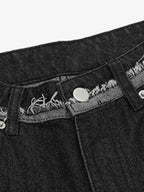 Cleanfit Raw Edge Denim Short - 2483