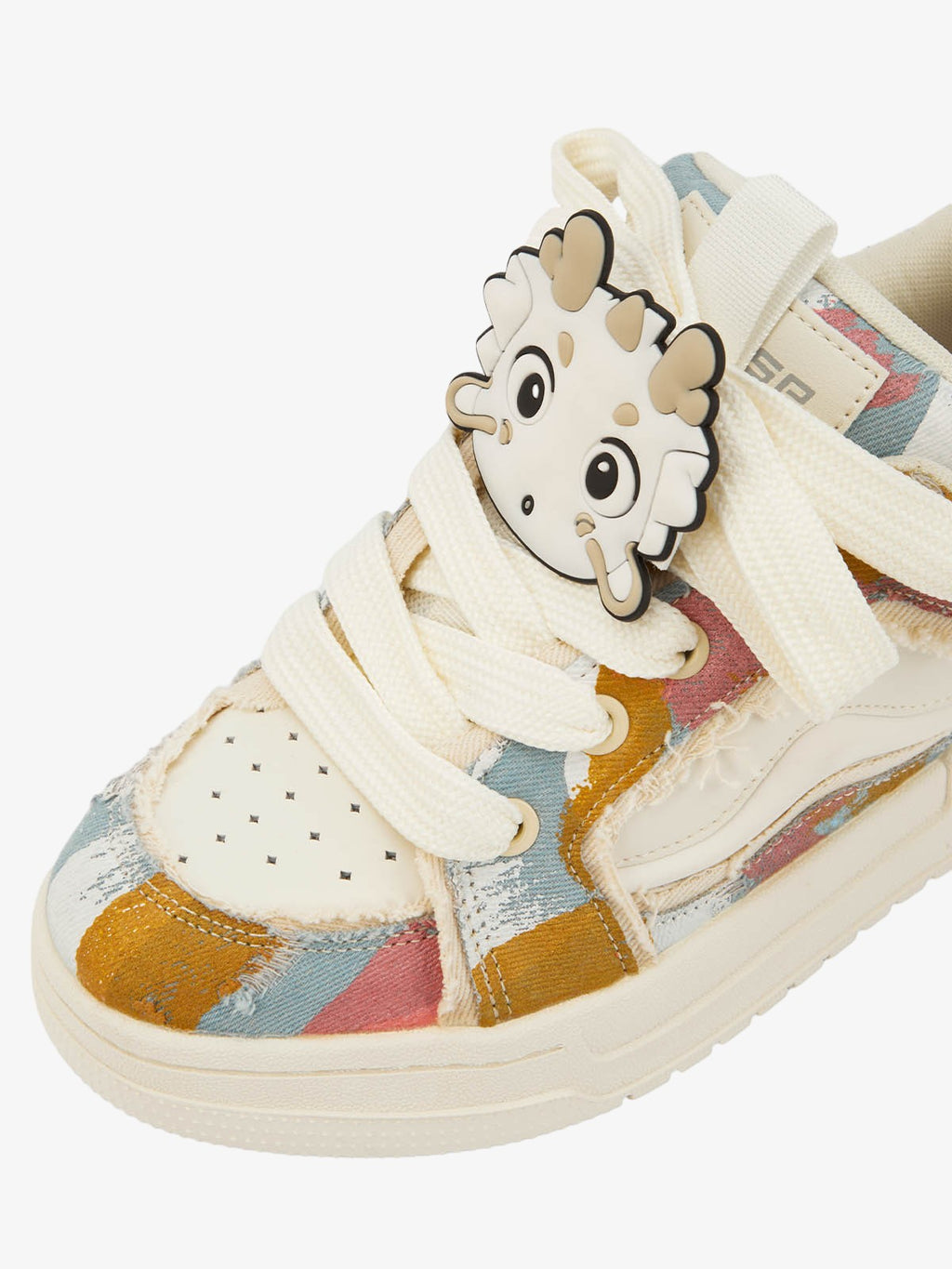 Theprecipice Cute Dragon Series Tassel Sneakers