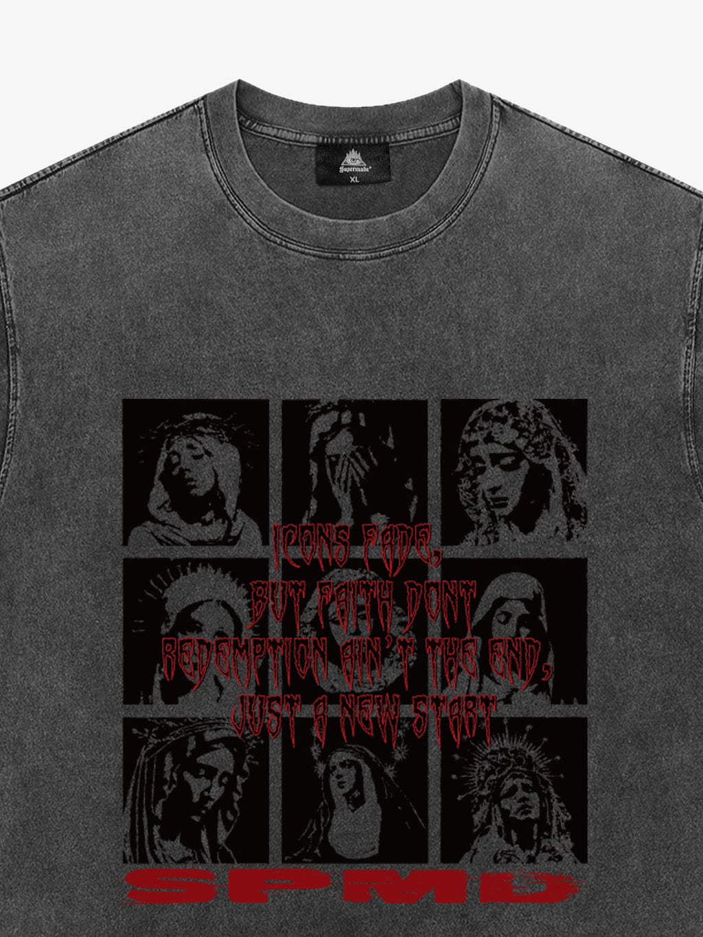 Original Saint Slogan Graphic T-Shirt