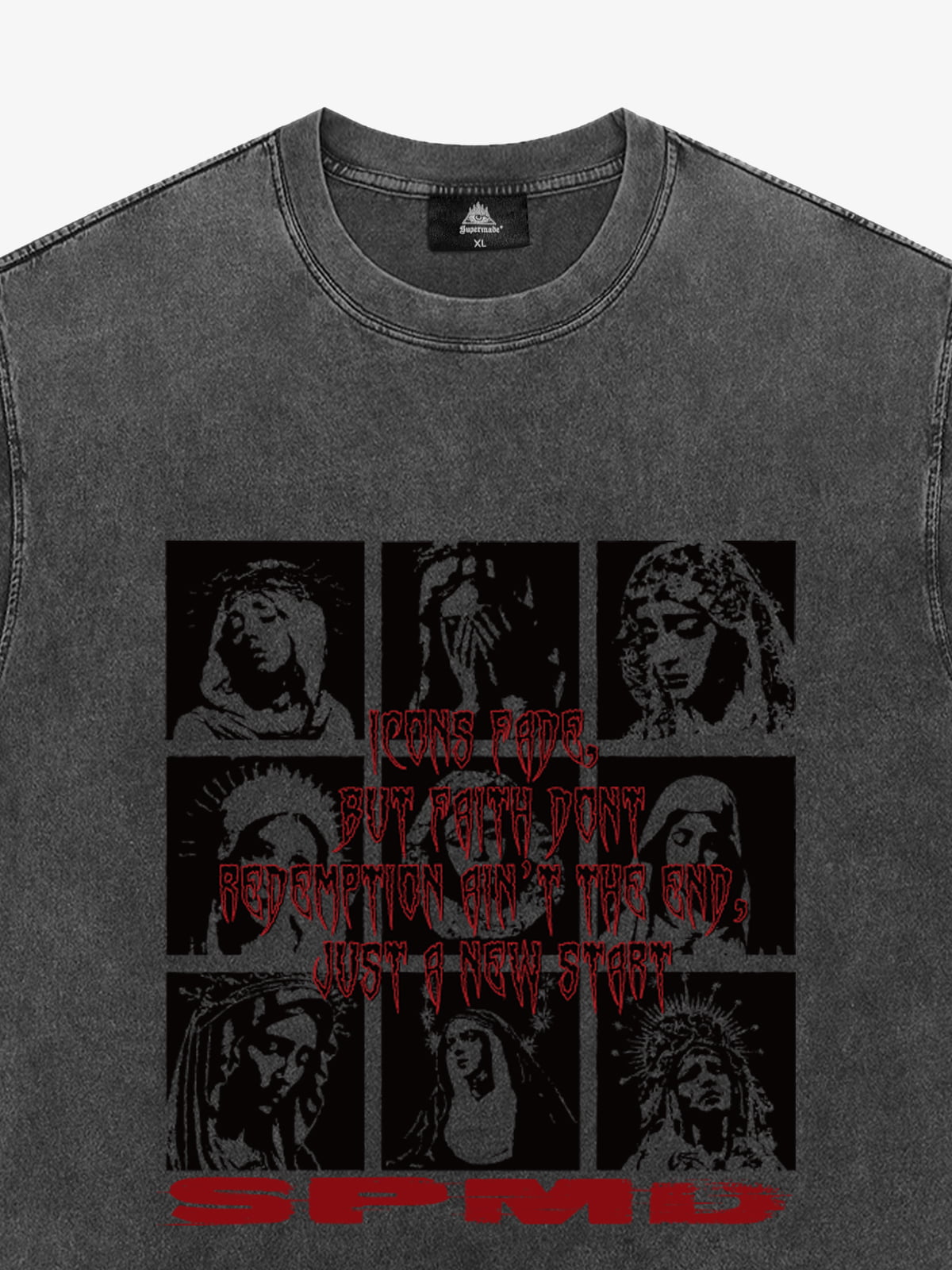 Original Saint Slogan Graphic T-Shirt