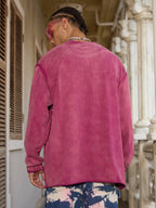 Theprecipice Washed Edge Long Sleeve T-Shirt