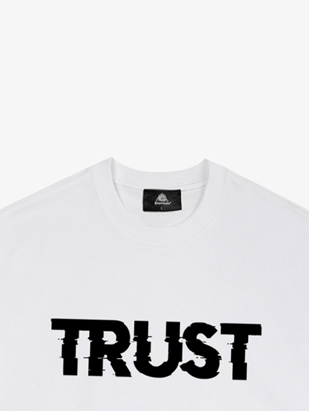 Original ”Trust is a Bullet“ Graphic Slogan T-Shirt