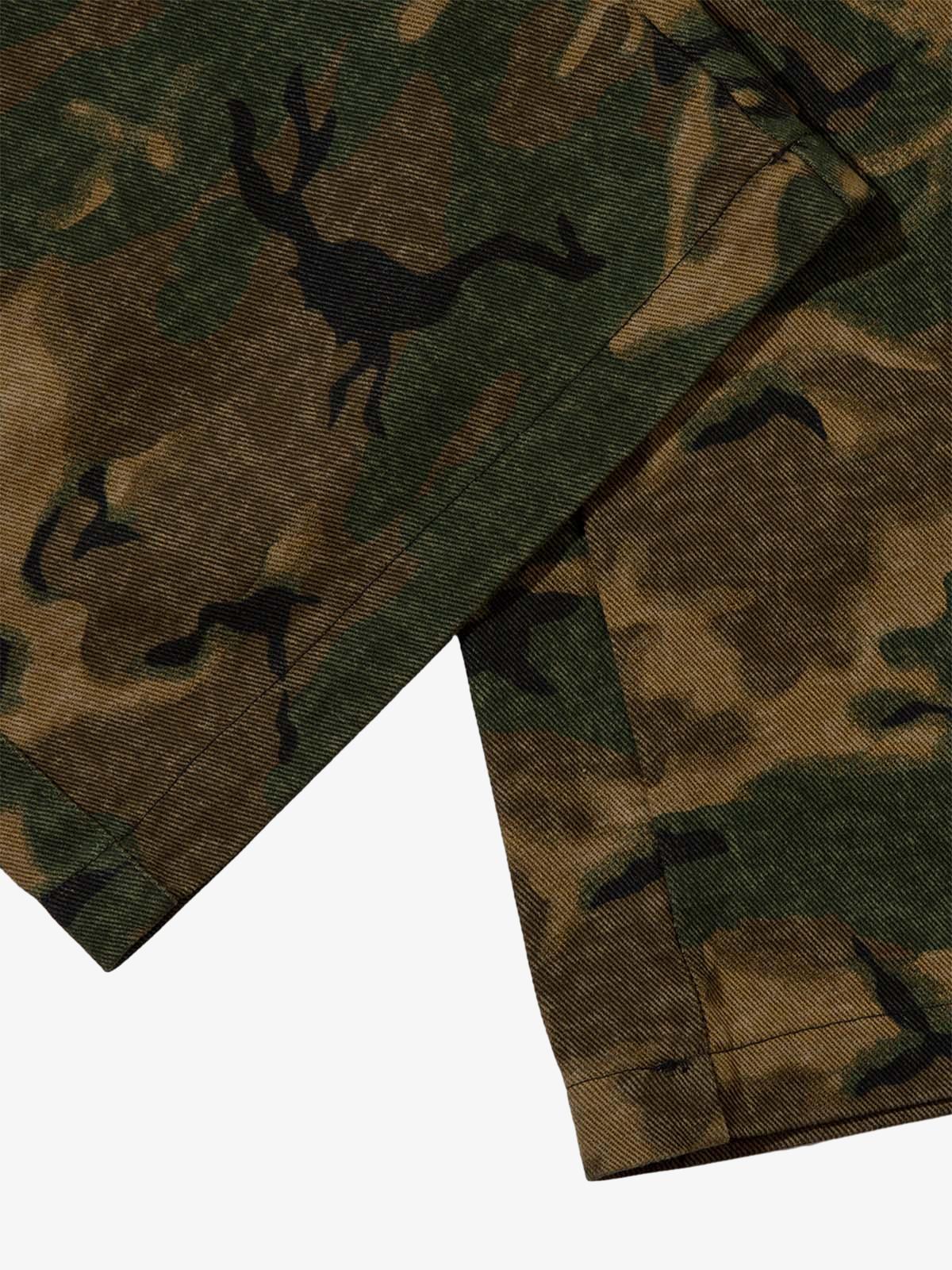 Theprecipice Street Camouflage Multi Pocket Cargo Pants - 2369