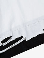 Graphic Letter Chain Vest