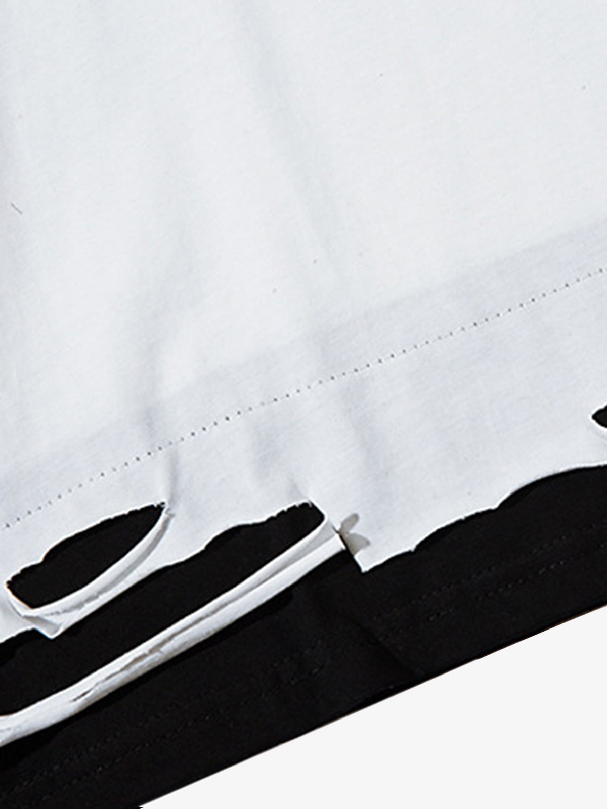 Graphic Letter Chain Vest