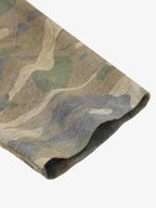 Jersey Distressed Camouflage Faux Two-Piece Graphic T-Shirt - 2420