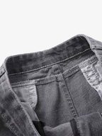 Washed Gradient Flared Jeans