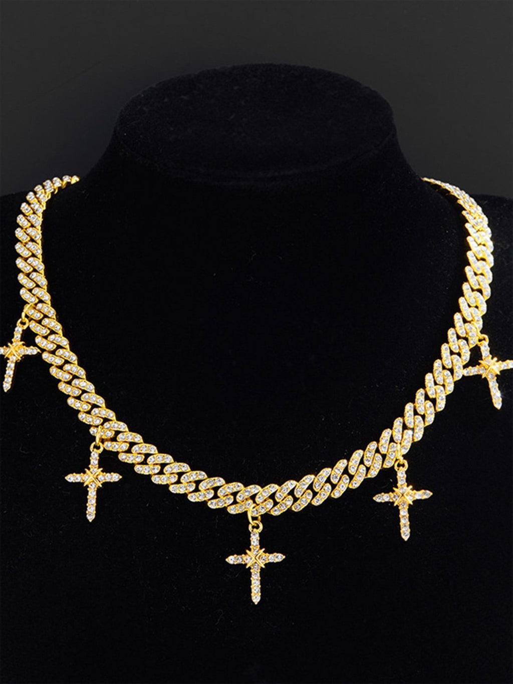 Theprecipice Cross Necklace - 1688
