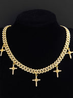 Theprecipice Cross Necklace - 1688