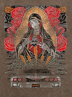 Original Vintage Virgin Mary Graphic T-Shirt
