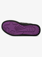 Dark Embroidered Letters Skate Shoes