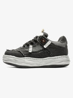 Distressed Deconstructed Split Whisker Platform Sneakers - 2602