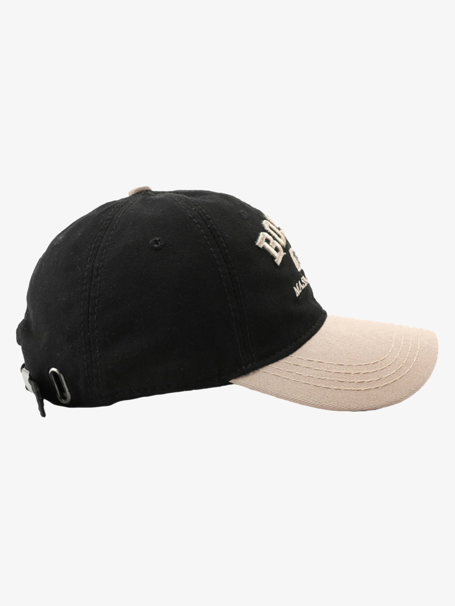 Theprecipice Retro Colorblocked Monogrammed Embroidered Cap