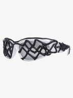 Futuristic Wavy Frame Sunglasses