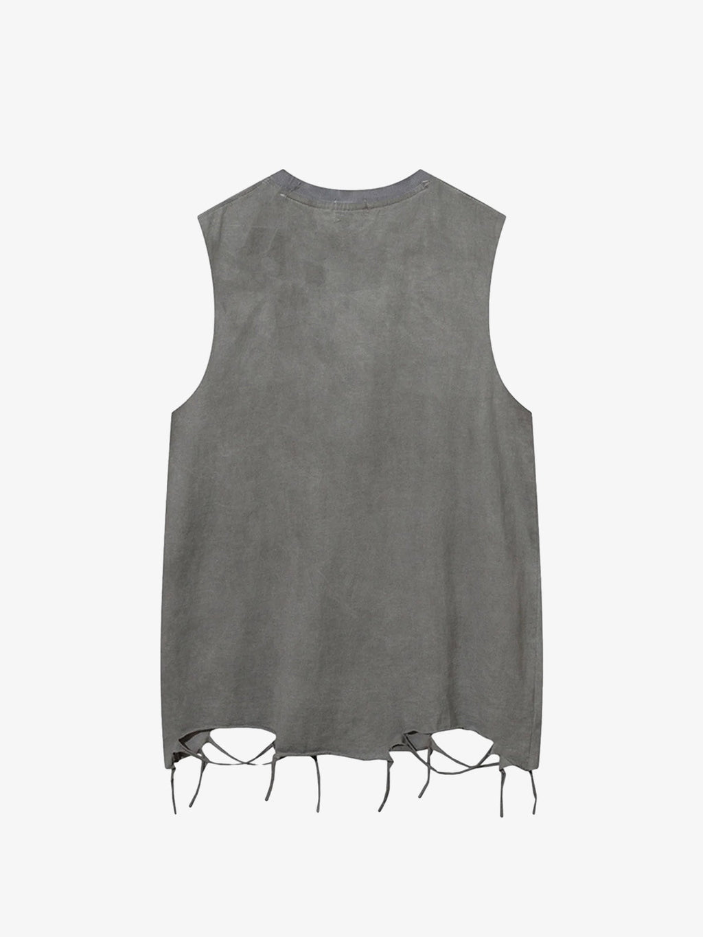 Theprecipice Vintage Necklace Star Print Hip-hop Tank Top - 2070
