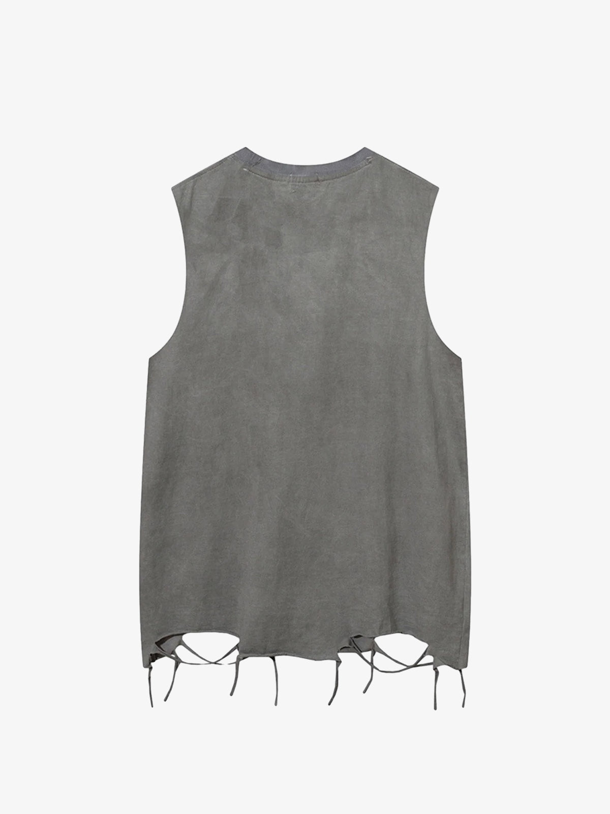 Theprecipice Vintage Necklace Star Print Hip-hop Tank Top - 2070