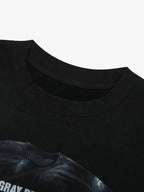 Street Retro Art Pattern Printed T-Shirt