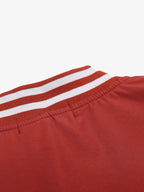 Street V-Neck Baseball-Inspired Sweatshirt
