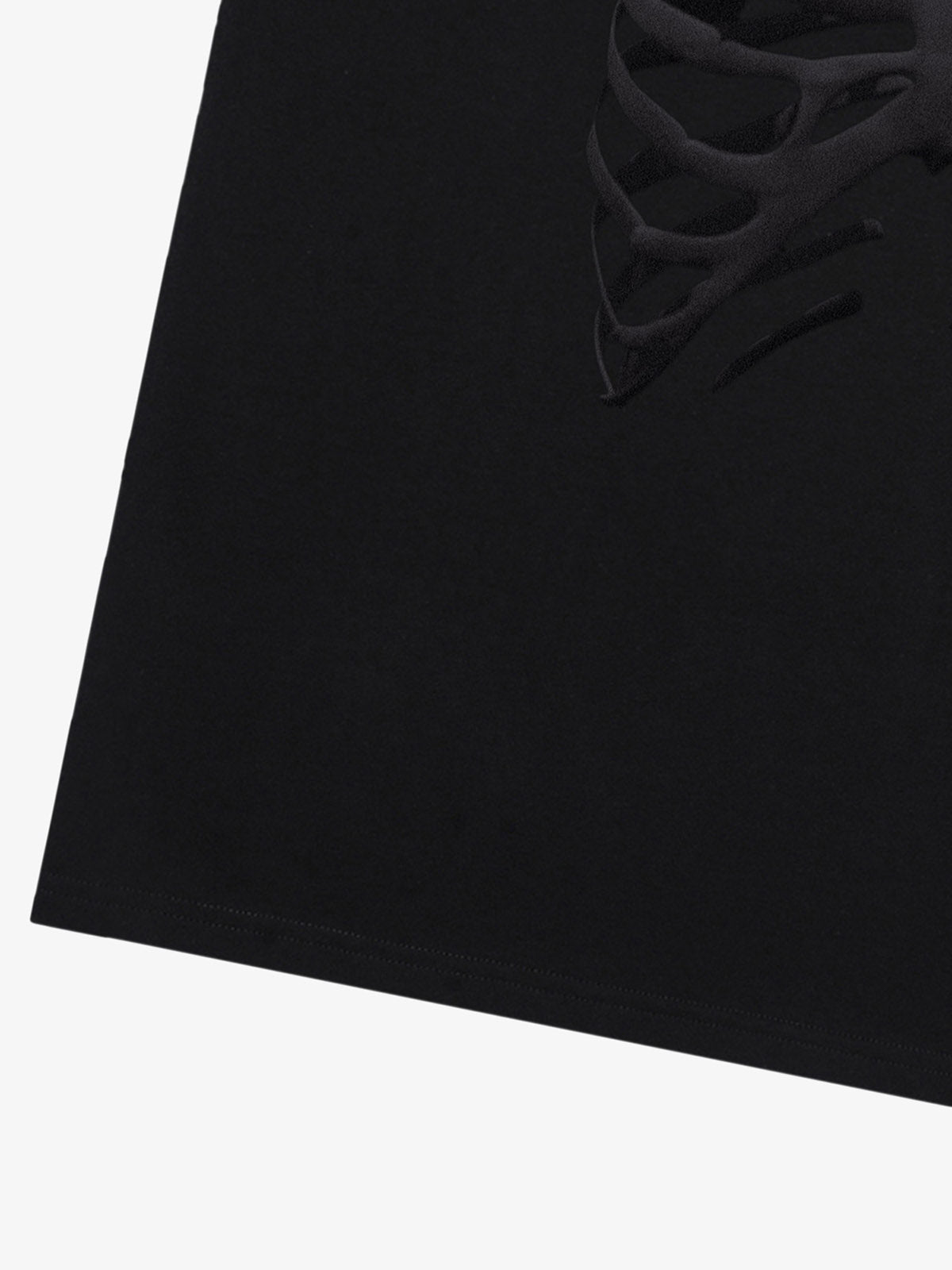 Theprecipice Skull Print T-shirt