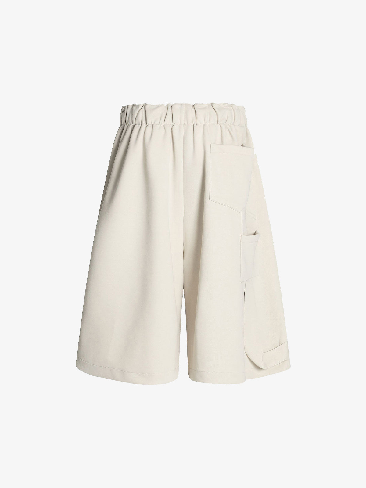 Side Pockets Drawstring Waist Casual Jorts