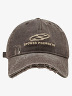 Theprecipice Ripped Denim Baseball Cap - 2028